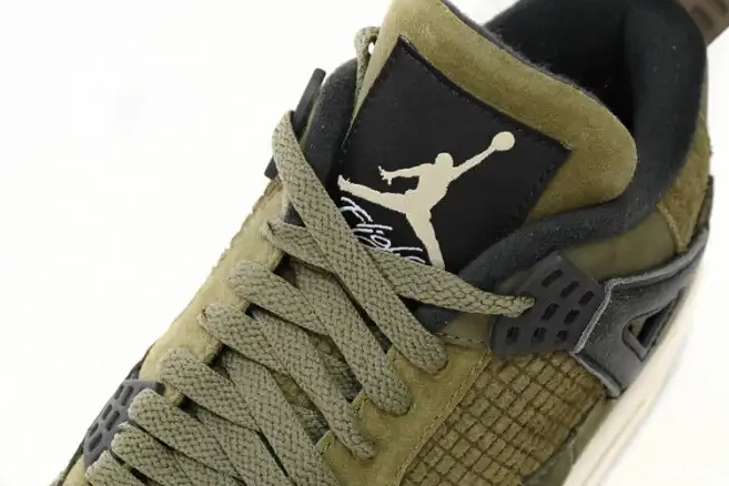 Craft Jordan 4 Medium Olive Air FB9927-200 0604